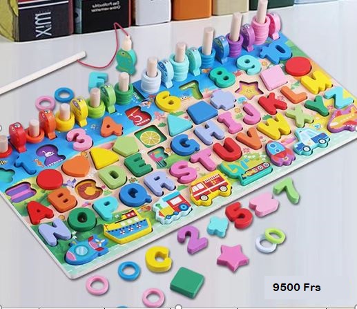 Puzzle alphabet pêche