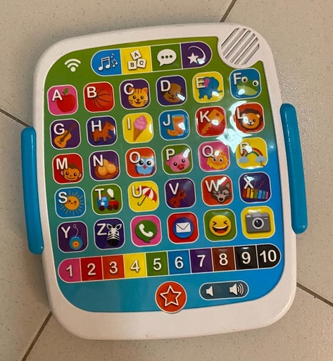 Tablette alphabet (EN)